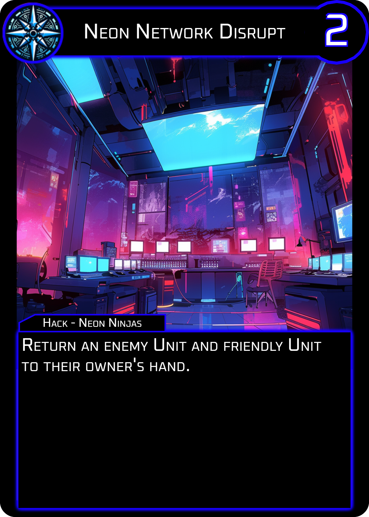 Neon Network Disrupt